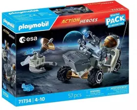 71734 Playmobil Action Heroes Space Mission Mib/new