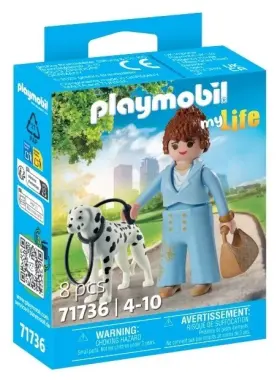 71736 Playmobil My Life Manager With Dalmatian 8 Pcs Toy Building Kit