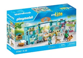 71742 Playmobil My Life Animal Hotel Mib/new