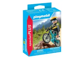 71756 Playmobil Mountain Biker Figure Mib/new