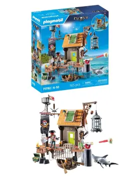 71792 Playmobil Pirates Pirate Harbor Mib/new