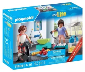 71806 Playmobil My Life Fitness Studio 32 Pcs Toy Building Kit