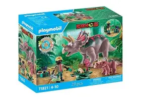 71821 Playmobil #71821 Triceratops Family - Brand New