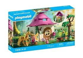 71838 Playmobil #71838 Cozy Fairy Home With Golden Unicorn - Brand New