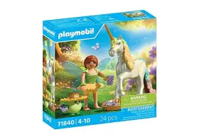 71840 Playmobil #71840 Unicorn Rainbow Flower With Fairy - Brand New