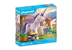71843 Playmobil #71843 Unicorn Lucky Lavender With Fairy - Brand New