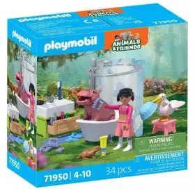 Playmobil 71950 Animals And Friends Animal Bathtime Kids Play Set