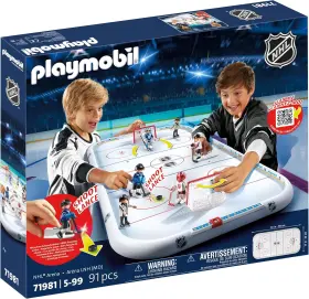 71981 Playmobil Nhl Hockey Arena New Toy Gift