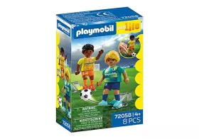 72058 Playmobil #72058 Soccer Players - Brand New
