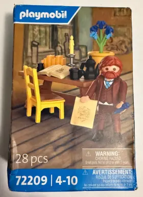Playmobil 72209 Vincents Letters - Van Gogh New/sealed With Box Damage Read