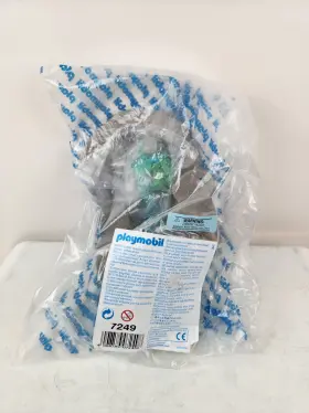 7249 Playmobil Waterfall Gray Rock Rare Add-on Vintage 1999 New Sealed Pack