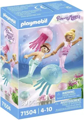 Playmobil 726084195394 Mermaid Children With Jellyfish