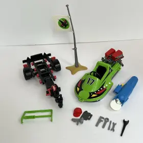 3041 Playmobil 7656 Waterworld Speedboat Extras Set Trailer Summer Fun