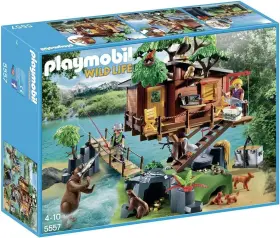 Playmobil 787551964608 Adventure Tree House Building Kit Sealed Damaged Box