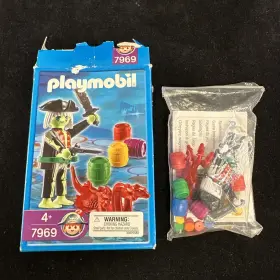 7969 Playmobil - Glow In The Dark Ghost Pirate Vintage Box