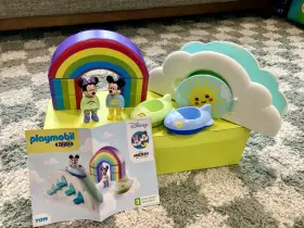89471244 Playmobil 1.2.3 And Disney Mickey Minnie S Cloud Home