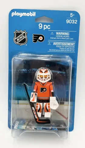 9032 Playmobil Nhl Philadelphia Flyers Goalie - 9pc