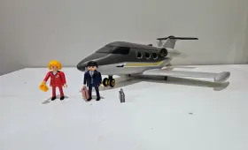 90513 Playmobil Pre-owned 2014 City Life Private Jet With Figures Send Offers