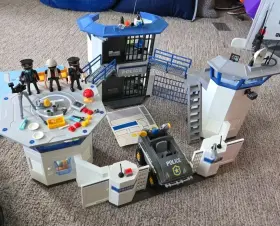 9131 Playmobil Police Headquarters With Prison