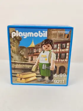 9211 Playmobil Gold Beater Schwabach Bars Rare Figure 2016