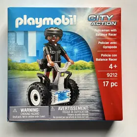 9212 Playmobil New Police With Balance Racer Retired