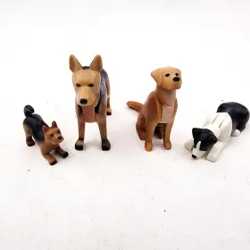 9279 Playmobil City Life Dog Trainer Retriever Collie German Shepherd Animal Lot