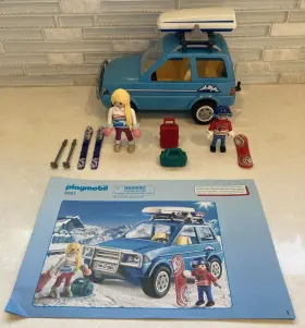 9281 Playmobil Family Fun Winter Sports Suv