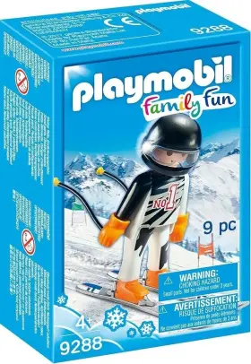 9288 Playmobil Male Skier Winter Ski Travel Family Fun Special Plus Figure New