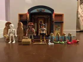 9311 Playmobil History #9311 Egyptian Tomb Play Box