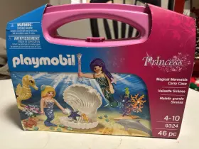 9324 Playmobil Princess Magical Mermaids Carry Case Building Set New Not Open
