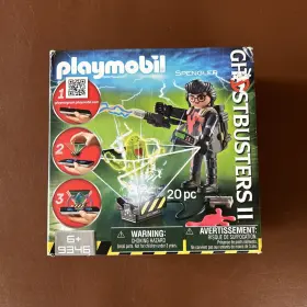 9346 Playmobil Ghostbusters Ii Egon Spengler Building Set Brand New 20pc
