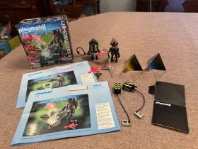 9348 Playmobil 9349 9349/9348 Playmogram 3d Zeedemore And Stantz One Box/manuals