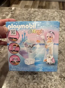 Playmobil 9351 Ice Flower Princess With Owl - New