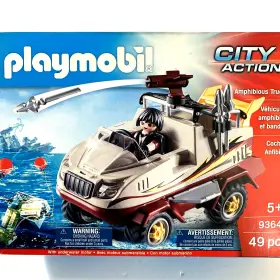 9364 Playmobil #9364 Amphibious Truck - New Factory Sealed Building Childrens Toy