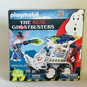 9386 Playmobil New Spengler With Cage Car Building Set Retired