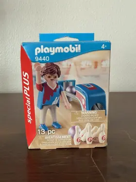 9440 Playmobil Special Plus Bowler And Bowling Alley