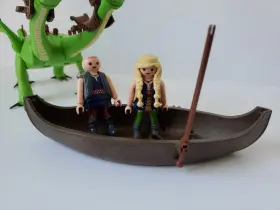 9458 Playmobil Ruffnut Tuffnut Barf Belch How To Train Your Dragon Replacement
