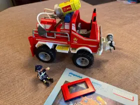 9466 Playmobil City Action Set Lights And Sounds Fire Truck