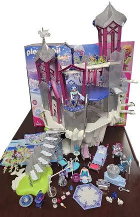 9469 Playmobil Magic Crystal Palace Castle Complete With Box