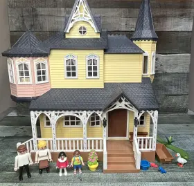 9475 Playmobil 2018 - Luckys Happy Home Incomplete 4 Figures Animals Etc