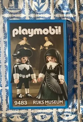 9483 Playmobil New Rijks Museum Exclusive Rembrandt Figures Playset