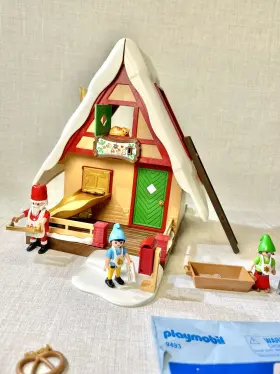 9493 Playmobil Christmas Bakery With Cookery Cutters