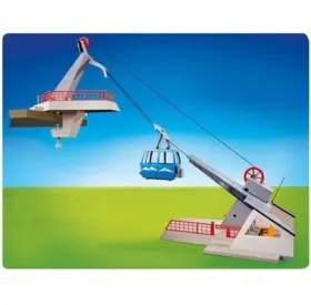 9830 Playmobil Gondola Lift Mountain Cable Car Alpine Winter Ski Add-on New