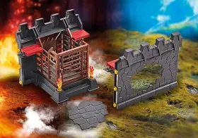 9841 Playmobil Wall Extension For Burnham Raiders Fortress