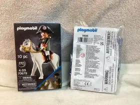 70679 Playmobil 9886 Three British Red Coats Soldiers And Napoleon Sets New Sealed