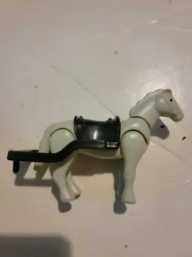 Ced8a86a-d386-465e Playmobil Western Indian Native American White Horse Painted Tribal Markings