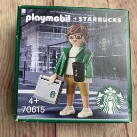 70615 Playmobil Klf 03 0004 X Starbucks Korea Limited Edition Office Worker Jay Figure Goods