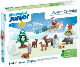 P70297 Playmobil Advent Calendar #70297 Junior Snowy Christmas Sealed Box