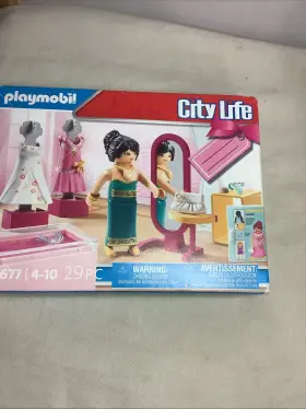 P70677 Playmobil Fashion Boutique Gift Set New Mint In Box