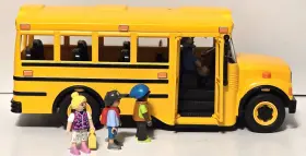 P70983 Playmobil City Life #71094 School Bus 46 Pce Accessories Driver Students